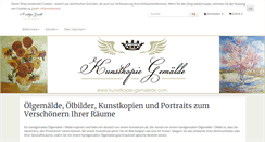 Desktop Screenshot of kunstkopie-gemaelde.com