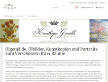 Tablet Screenshot of kunstkopie-gemaelde.com